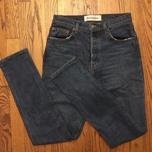 Reformation Serena High Skinny Jean Kasai 25 EUC